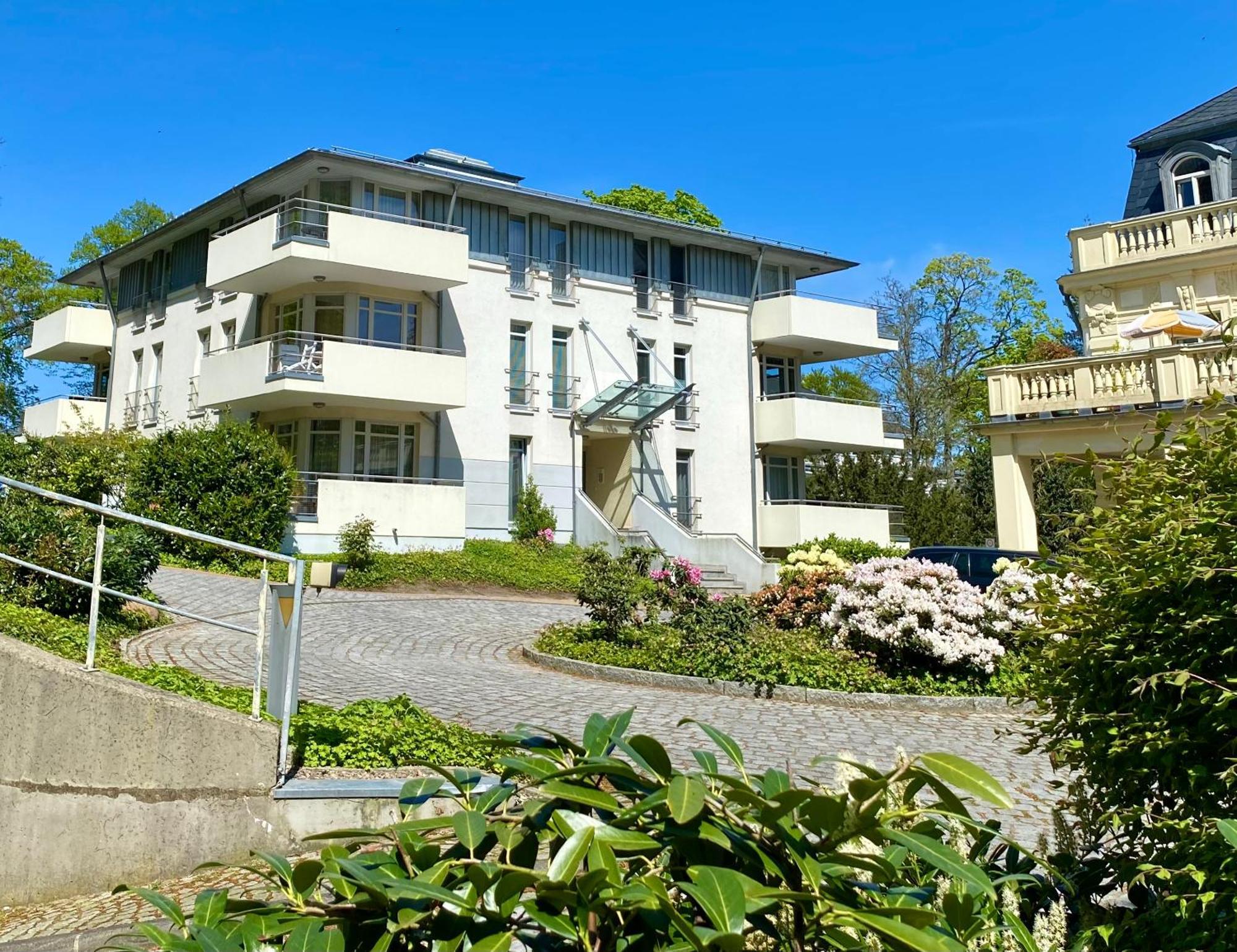 Residenz Bleichroeder - Cosima Mit Strandkorb Heringsdorf  Eksteriør billede