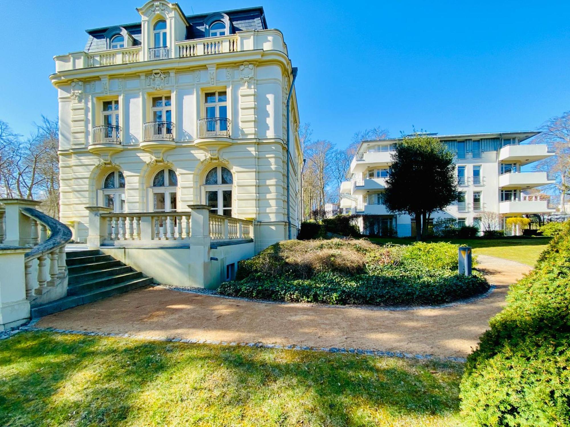 Residenz Bleichroeder - Cosima Mit Strandkorb Heringsdorf  Eksteriør billede